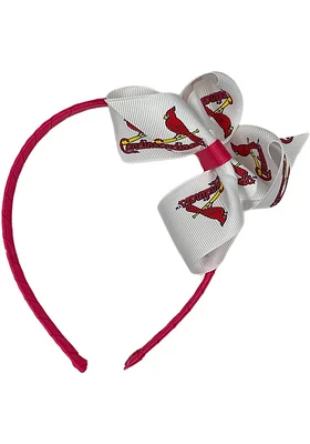 St Louis Cardinals Jr Bow Youth Headband
