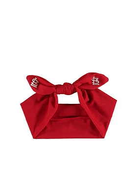 St Louis Cardinals Knotted Bow Youth Headband
