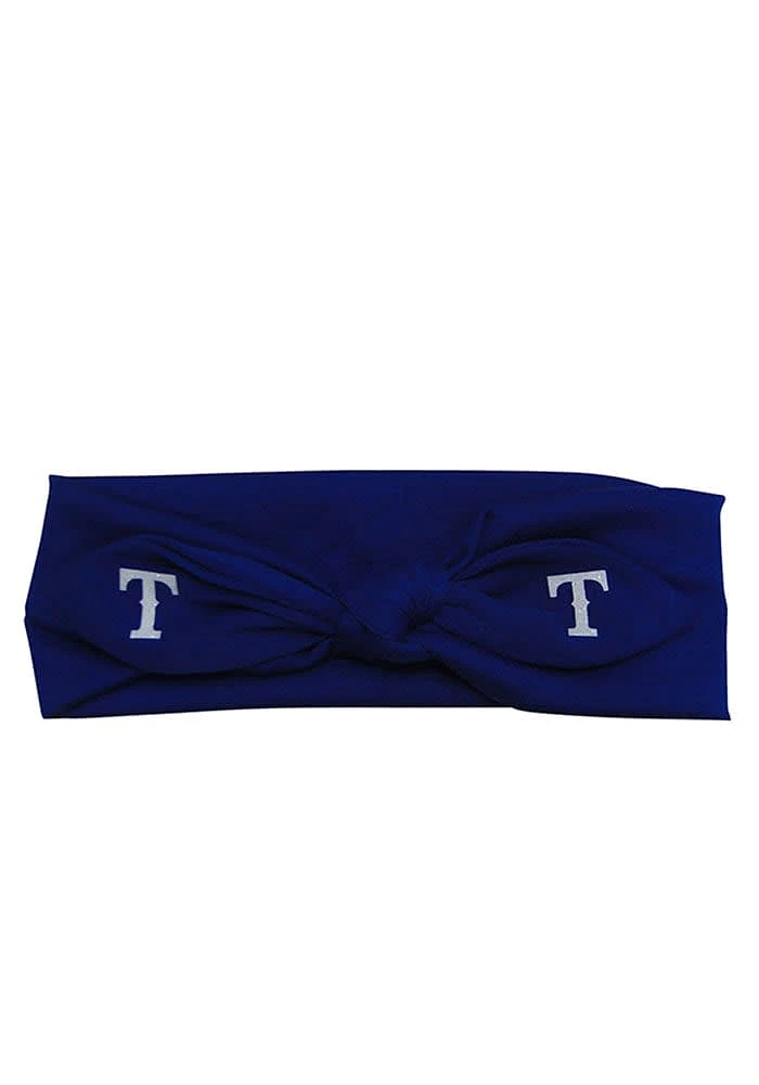 Texas Rangers Knotted Bow Youth Headband