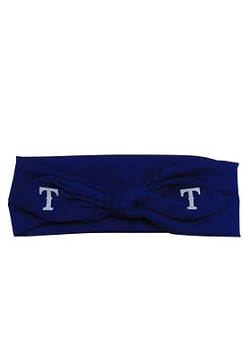 Texas Rangers Knotted Bow Youth Headband