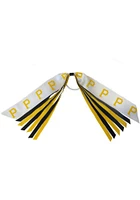 Pittsburgh Pirates Pony Streamer Kids Hair Ribbons