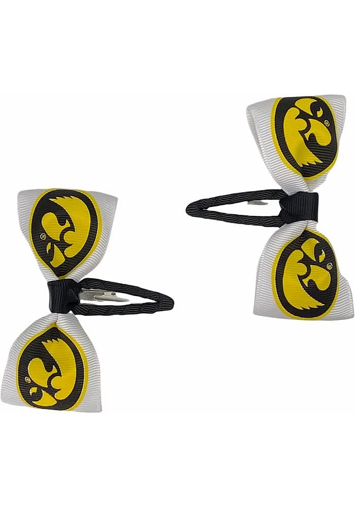 Iowa Hawkeyes Clippie Baby Hair Barrette