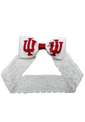 Indiana Hoosiers Lace Baby Baby Headband