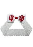 Indiana Hoosiers Lace Baby Baby Headband