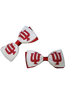 Indiana Hoosiers Clippie Bow Baby Hair Barrette