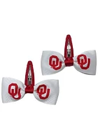 Oklahoma Sooners Clippie Baby Hair Barrette