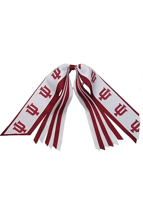 Indiana Hoosiers Jumbo Pony Kids Hair Ribbons