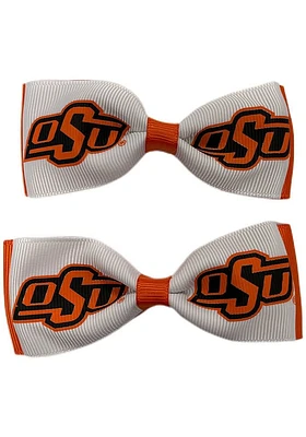 Oklahoma State Cowboys Clippie Bow Baby Hair Barrette