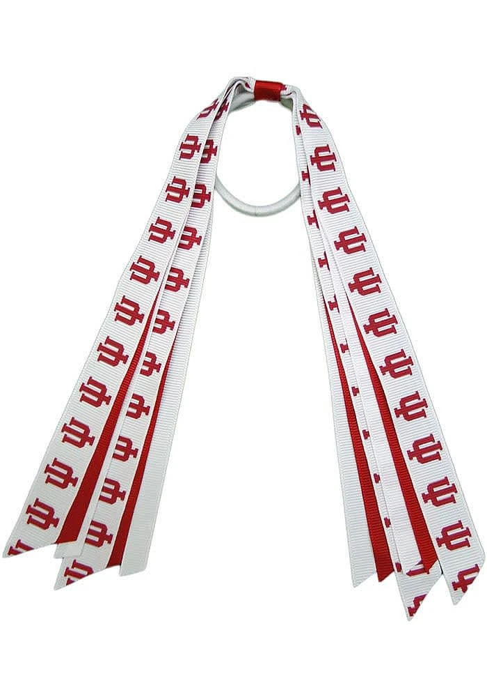 Indiana Hoosiers Mini Pony Streamer Kids Hair Ribbons
