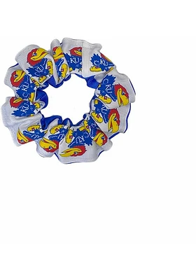 Kansas Jayhawks Pony Womens Hair Scrunchie