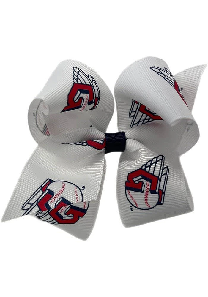 Cleveland Guardians Junior Bow Kids Hair Barrette