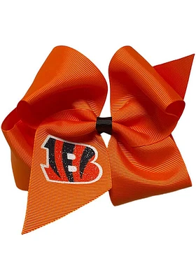 Cincinnati Bengals Glitter Kids Hair Barrette