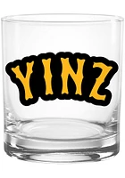 Pittsburgh 14oz YINZ Rock Glass - Yellow