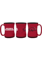 Arkansas Razorbacks 16oz Barista Ceramic Mug - Red