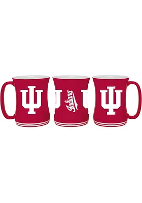 Indiana Hoosiers 16oz Barista Ceramic Mug - Red