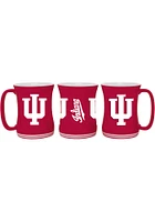 Indiana Hoosiers 16oz Barista Ceramic Mug - Red