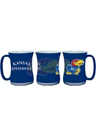 Kansas Jayhawks 16oz Barista Ceramic Mug - Blue