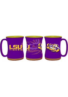 LSU Tigers 16oz Barista Ceramic Mug - Purple