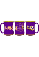 LSU Tigers 16oz Barista Ceramic Mug - Purple