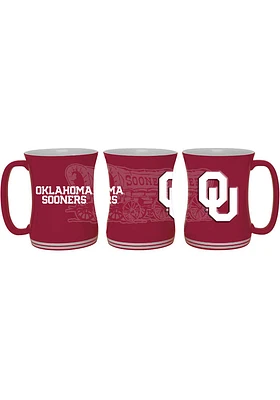 Oklahoma Sooners 16oz Barista Ceramic Mug - Red