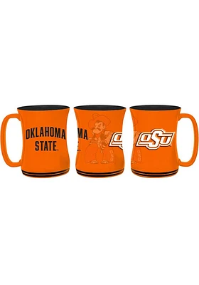 Oklahoma State Cowboys 16oz Barista Ceramic Mug - Orange