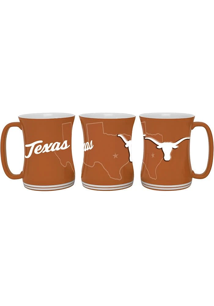Texas Longhorns 16oz Barista Ceramic Mug - Burnt Orange