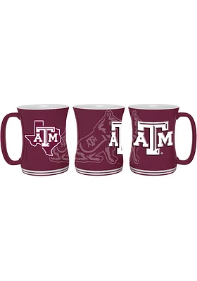 Texas A&M Aggies 16oz Barista Ceramic Mug - Red