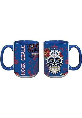 Kansas Jayhawks 15 oz Dia Ceramic Mug - Blue