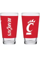 Cincinnati Bearcats 16oz Full Color Wrap Pint Glass