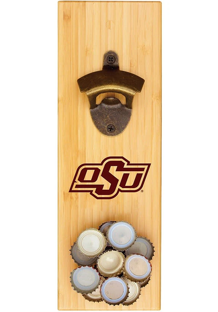 Oklahoma State Cowboys BAMBOO Bottle Opener
