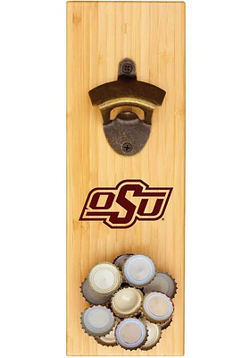 Oklahoma State Cowboys BAMBOO Bottle Opener