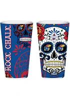 Kansas Jayhawks 16 oz Dia Pint Glass - Blue