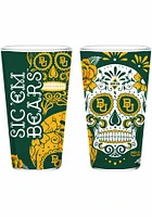 Baylor Bears 16 oz Dia Pint Glass - Green
