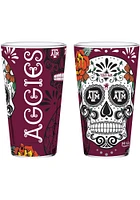 Texas A&M Aggies 16 oz Dia Pint Glass - Maroon