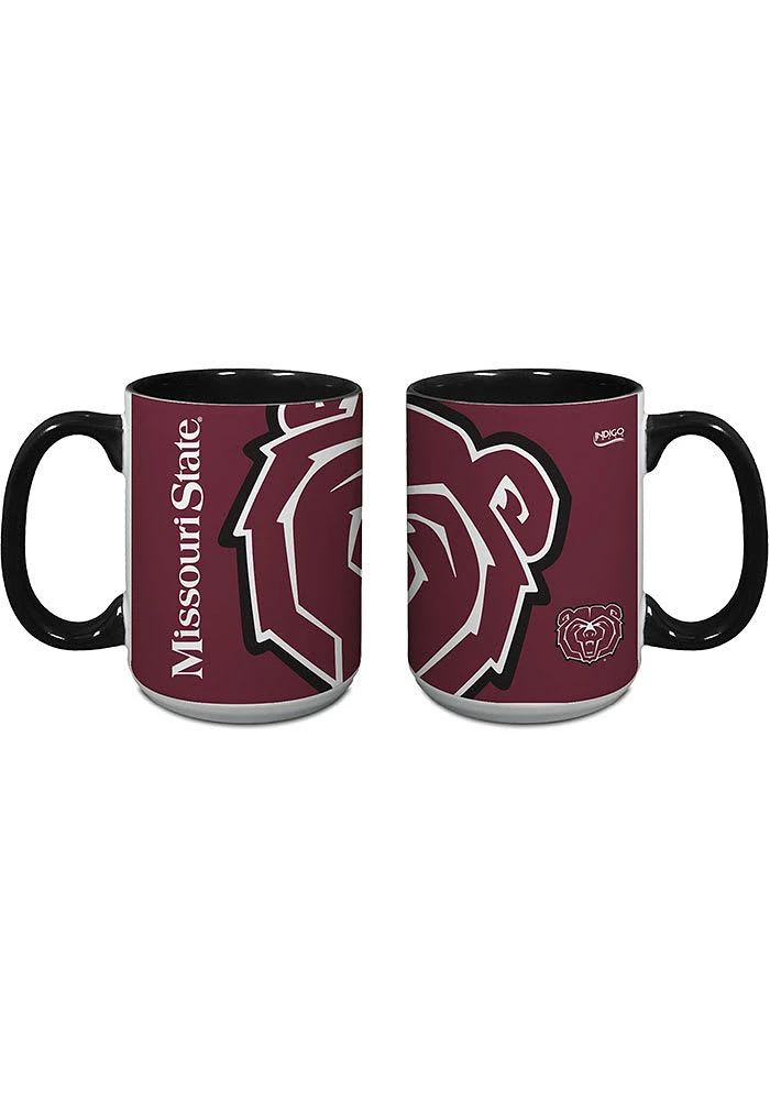 Missouri State Bears 15OZ Java Ceramic Mug - Maroon