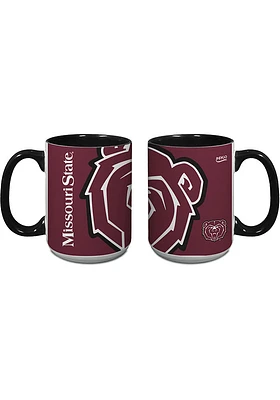 Missouri State Bears 15OZ Java Ceramic Mug - Maroon
