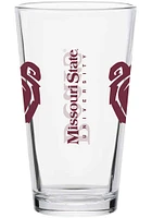 Missouri State Bears 16oz Core Pint Glass - Maroon