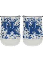 Kentucky Wildcats 18oz Floral Stainless Steel Stemless