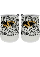 Missouri Tigers 18oz Floral Stainless Steel Stemless