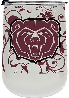 Missouri State Bears 18oz Floral Stainless Steel Stemless