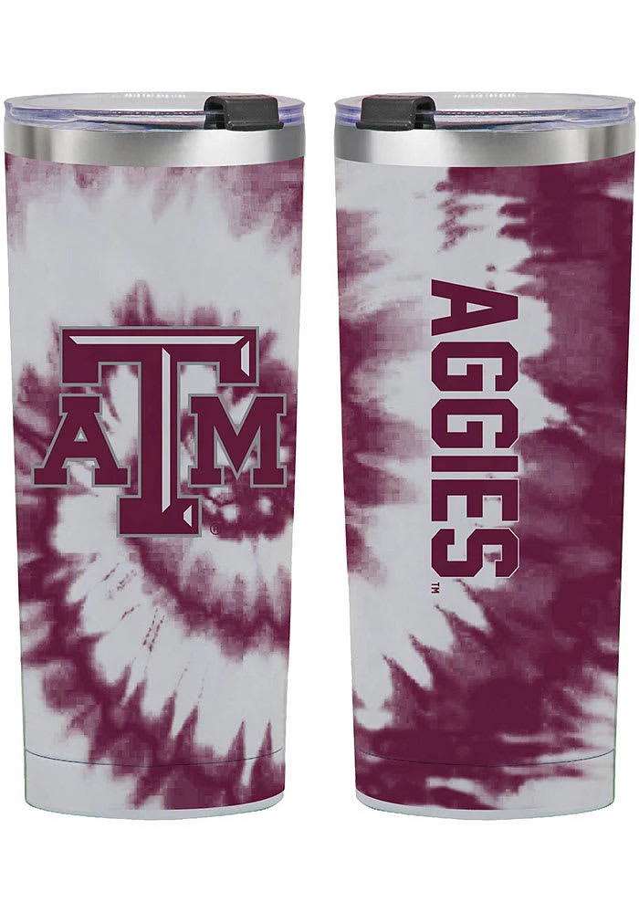 Texas A&M Aggies 24oz Tie Dye Stainless Steel Tumbler - Maroon