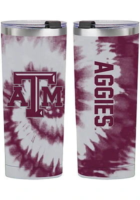 Texas A&M Aggies 24oz Tie Dye Stainless Steel Tumbler - Maroon