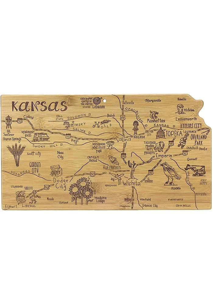 Kansas Destination Cutting Board