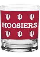 Indiana Hoosiers 14oz KO Rock Glass - Red