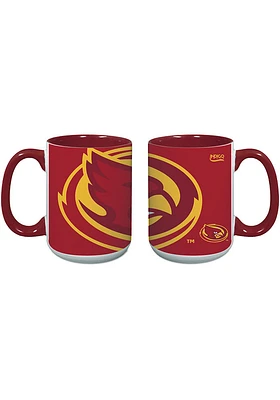 Iowa State Cyclones 15oz Logo Java Ceramic Mug - Red