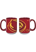 Iowa State Cyclones 15oz Logo Java Ceramic Mug - Red