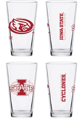 Iowa State Cyclones 16oz Core Pint Glass - Red