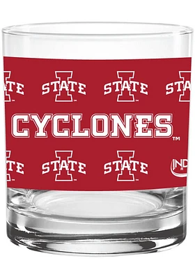 Iowa State Cyclones 14oz KO Rock Glass - Red