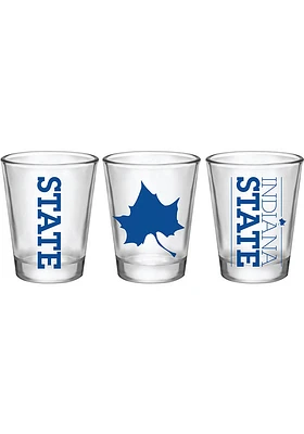 Indiana State Sycamores 2oz Core Logo Shot Glass