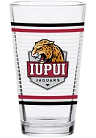 IUPUI Jaguars 16oz Ring Pint Glass - Red